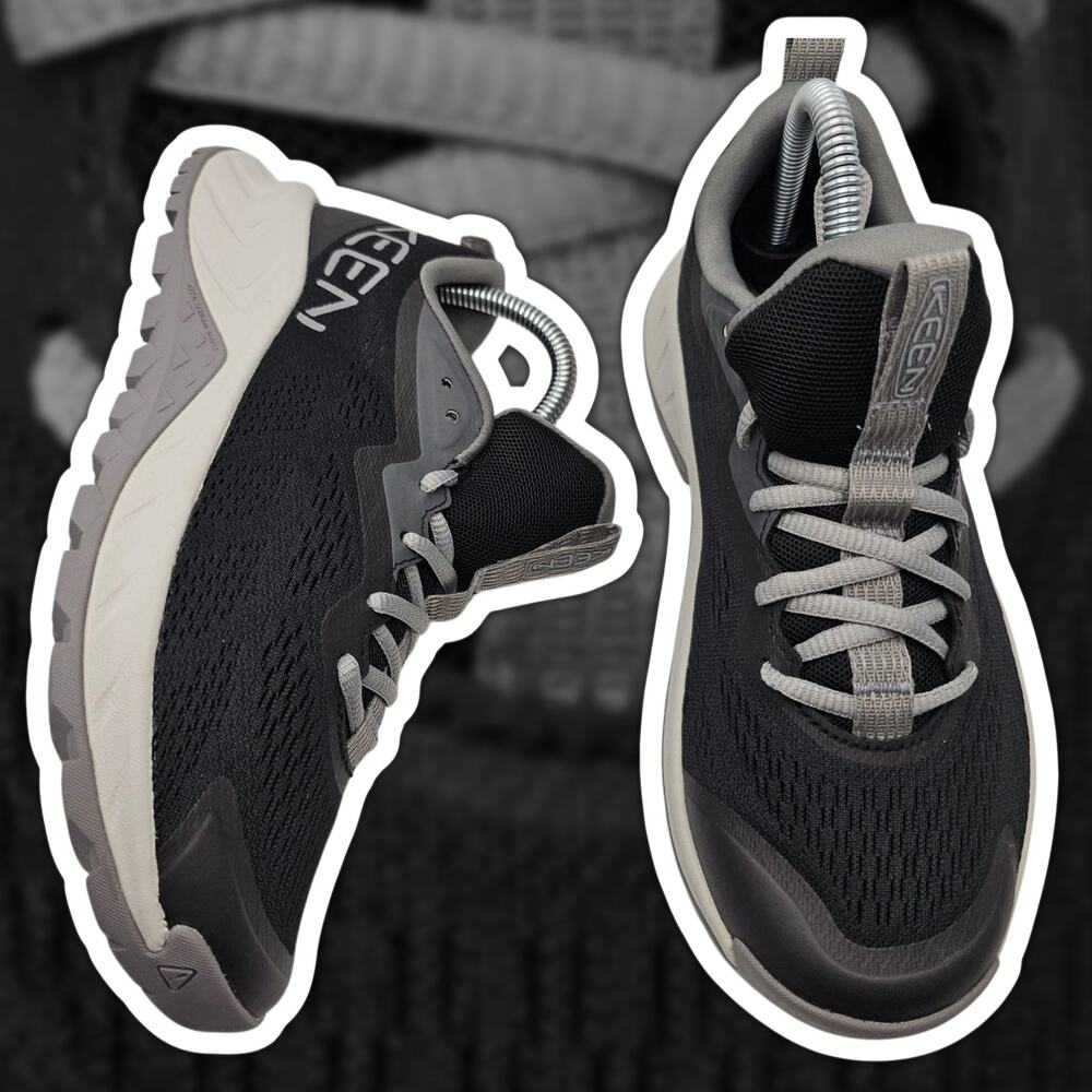 Keen Versacore Speed Womens 7.5 Black Magnet Hiking Shoes Athletic Trail Sneaker